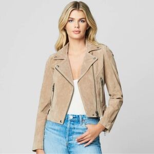 Blank NYC Suede Moto Jacket